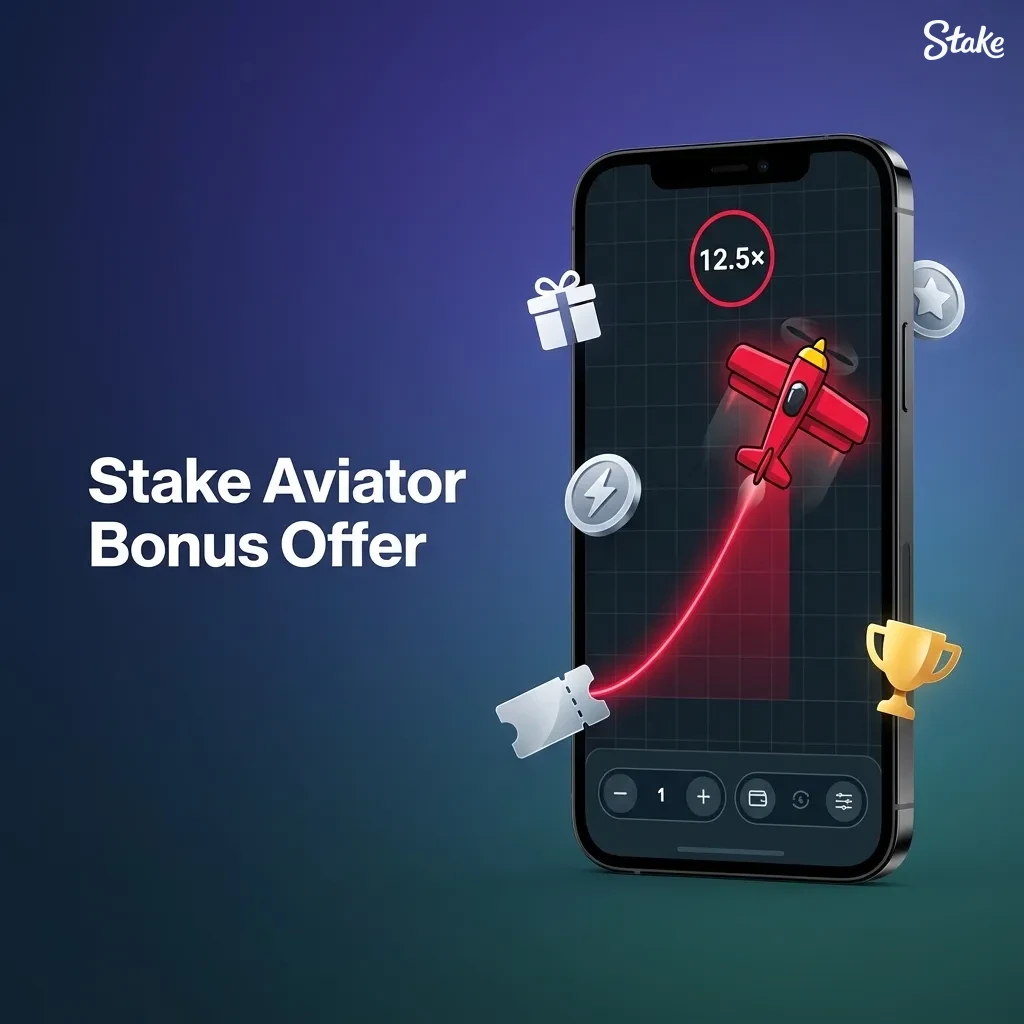 Stake Aviator bonus banner: 200% welcome offer up to ₹1,00,000 for Indian players with weekly $75,000 raffle entry