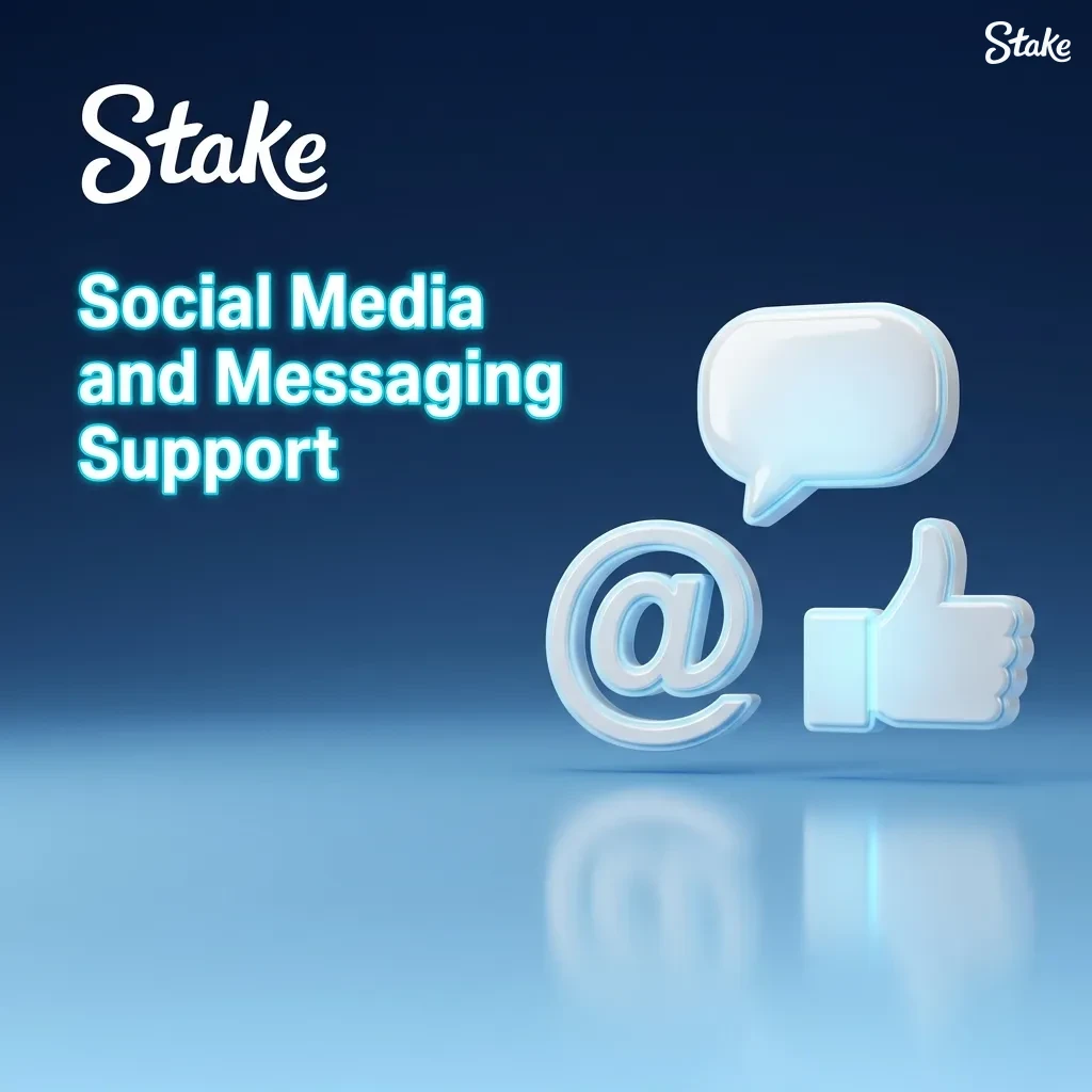 Illustration of phone with Telegram, WhatsApp, Twitter, and Facebook icons, symbolizing official support contact channels